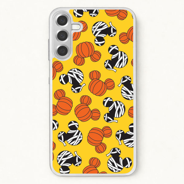 Pumpkin And Mummy Mouse Pattern Phone Case for Galaxy A37