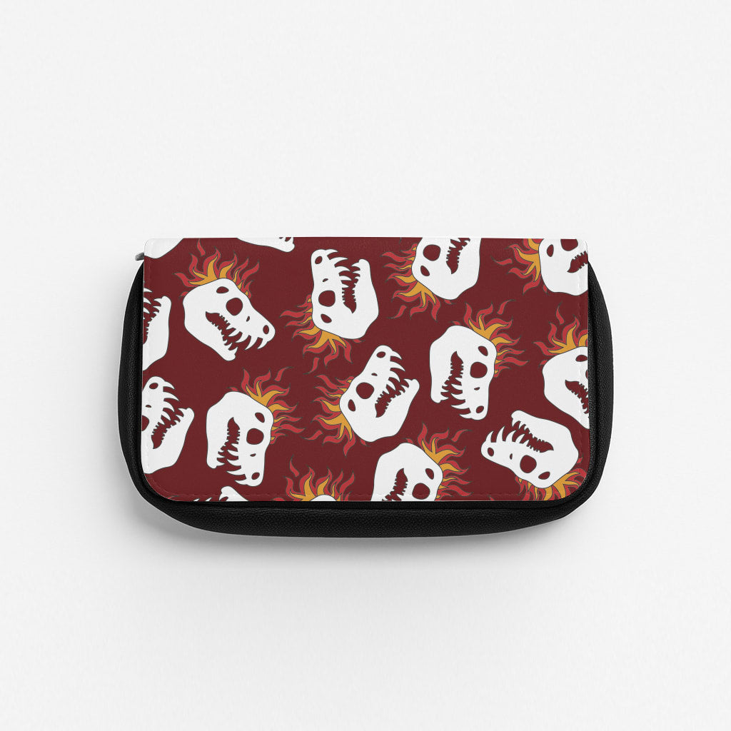 Bone Pattern - Dinosaurs Pencil Case