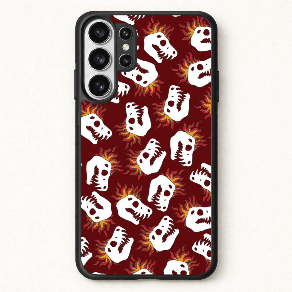 Bone Pattern - Dinosaurs Phone Case for Galaxy S26 Ultra