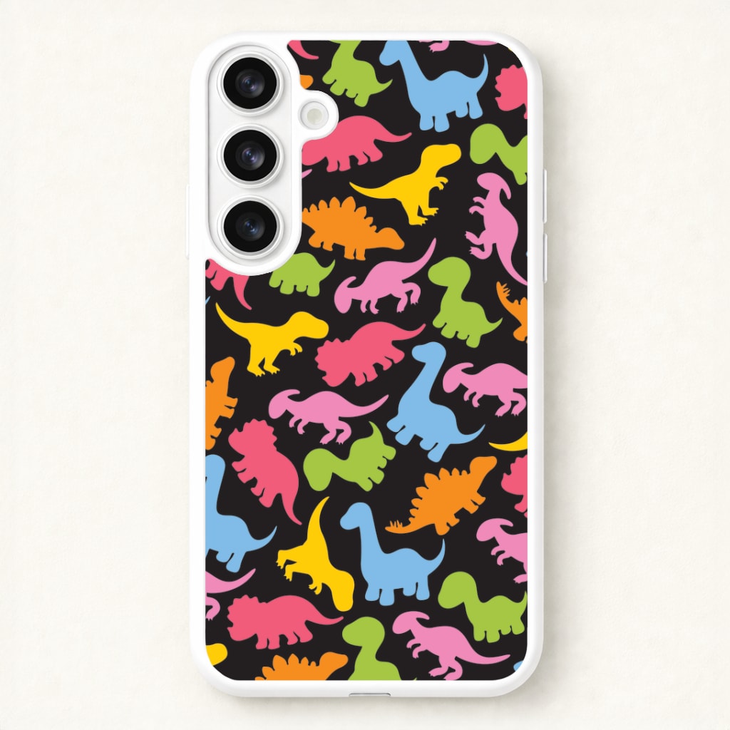 Dinosaurs Collage - Dinosaurs Phone Case for Galaxy S26 Plus