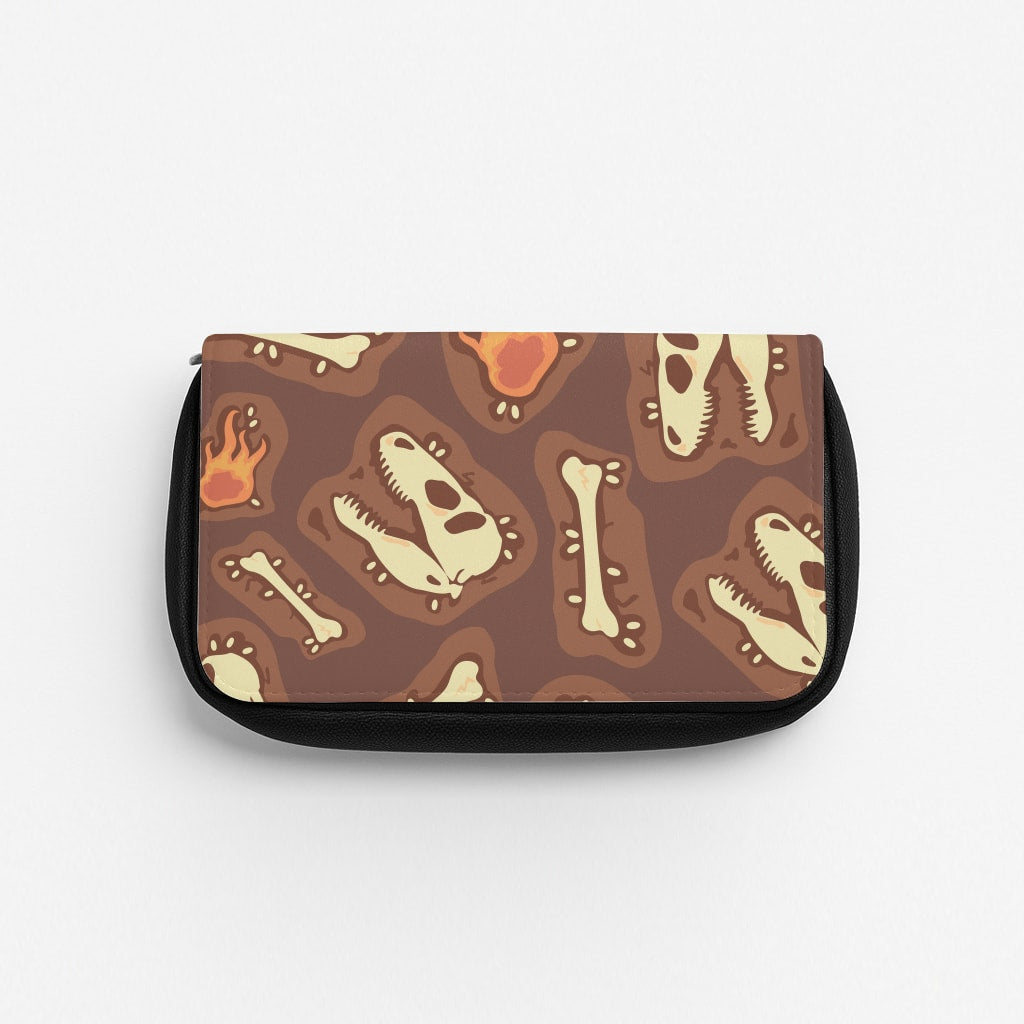 Bones And Skulls - Dinosaurs Pencil Case