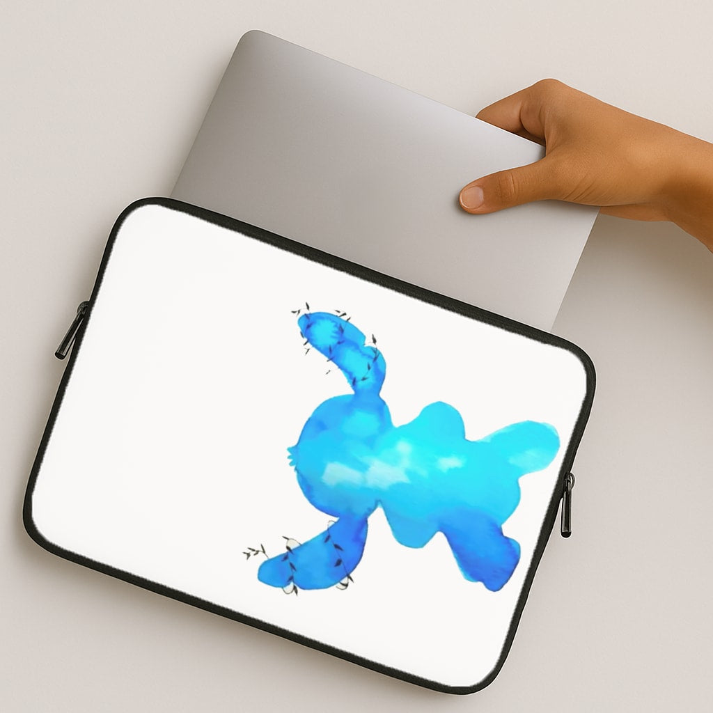 Watercolour Blue Alien Disney MacBook Case