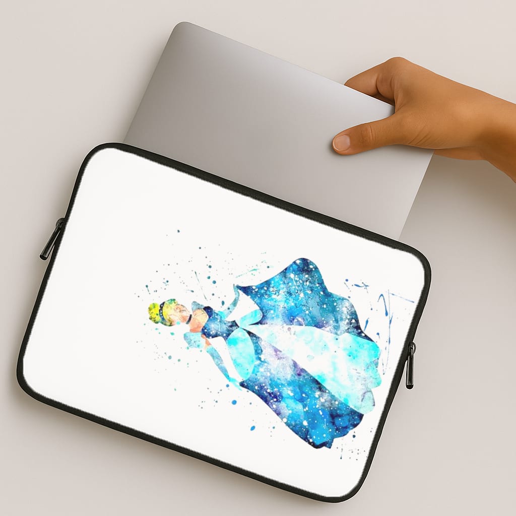 Watercolour Cinderella Fairytale MacBook Case