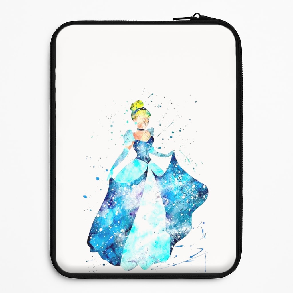 Watercolour Cinderella Fairytale Universal Laptop Sleeve