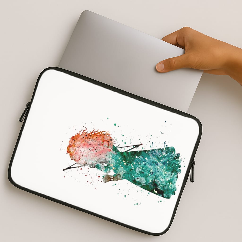 Watercolour Princess Merida Brave Fairytale MacBook Case