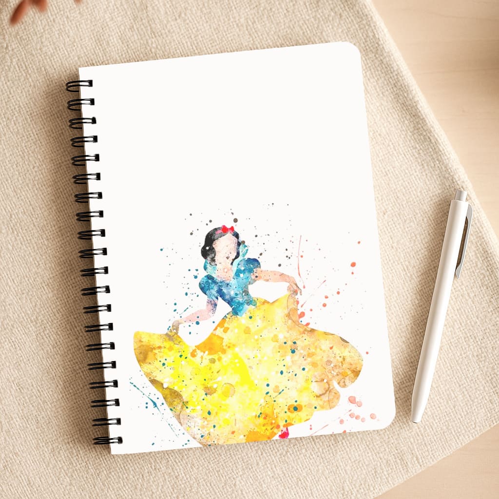 Watercolour Snow White Fairytale Notepad