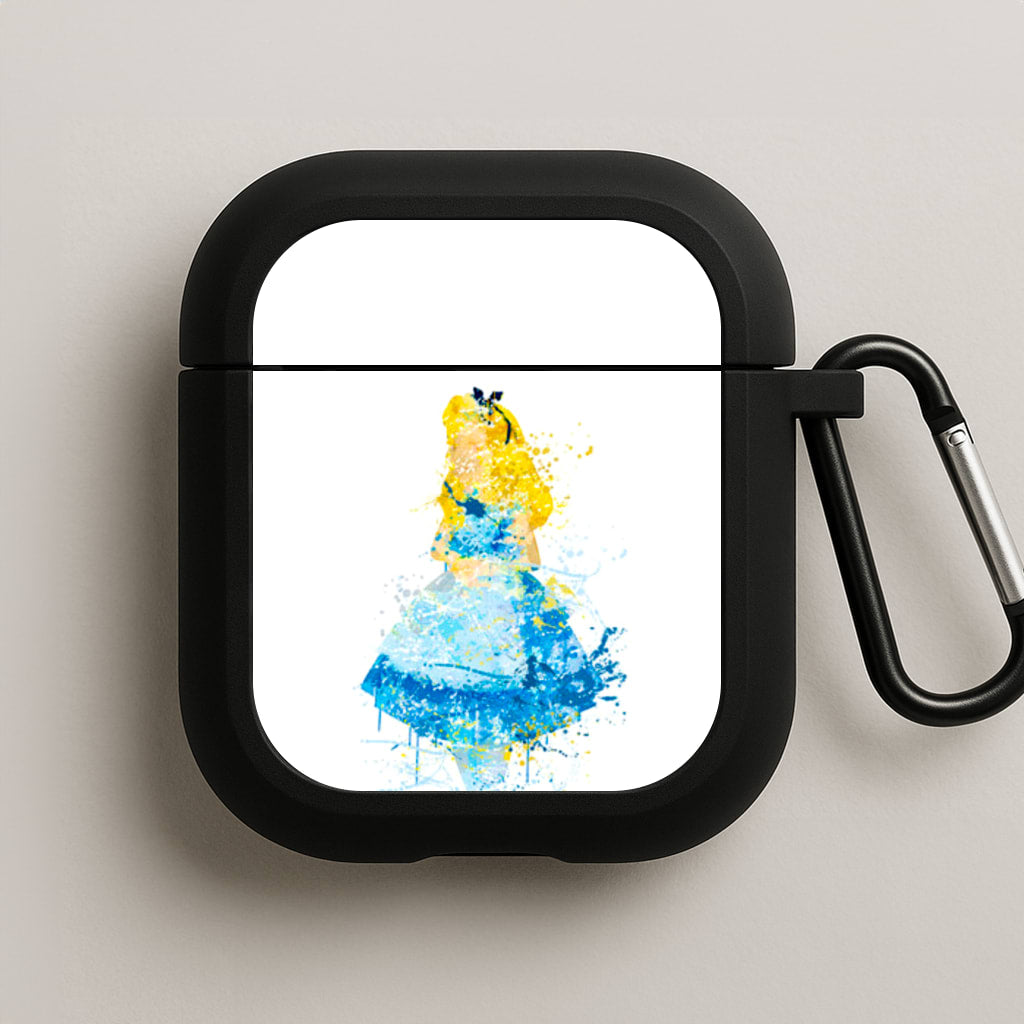 Watercolour Alice in Wonderland Fairytale AirPods Case
