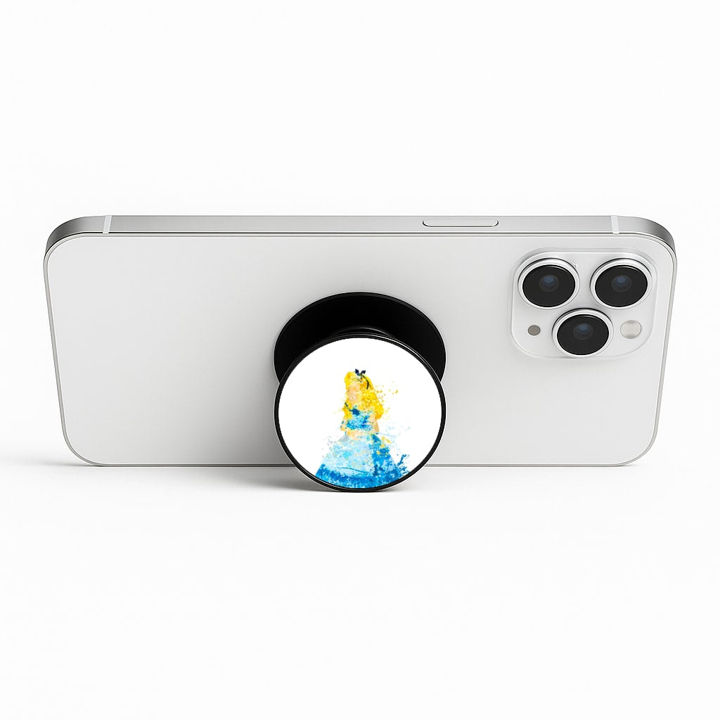 Watercolour Alice in Wonderland Fairytale Phone Stand