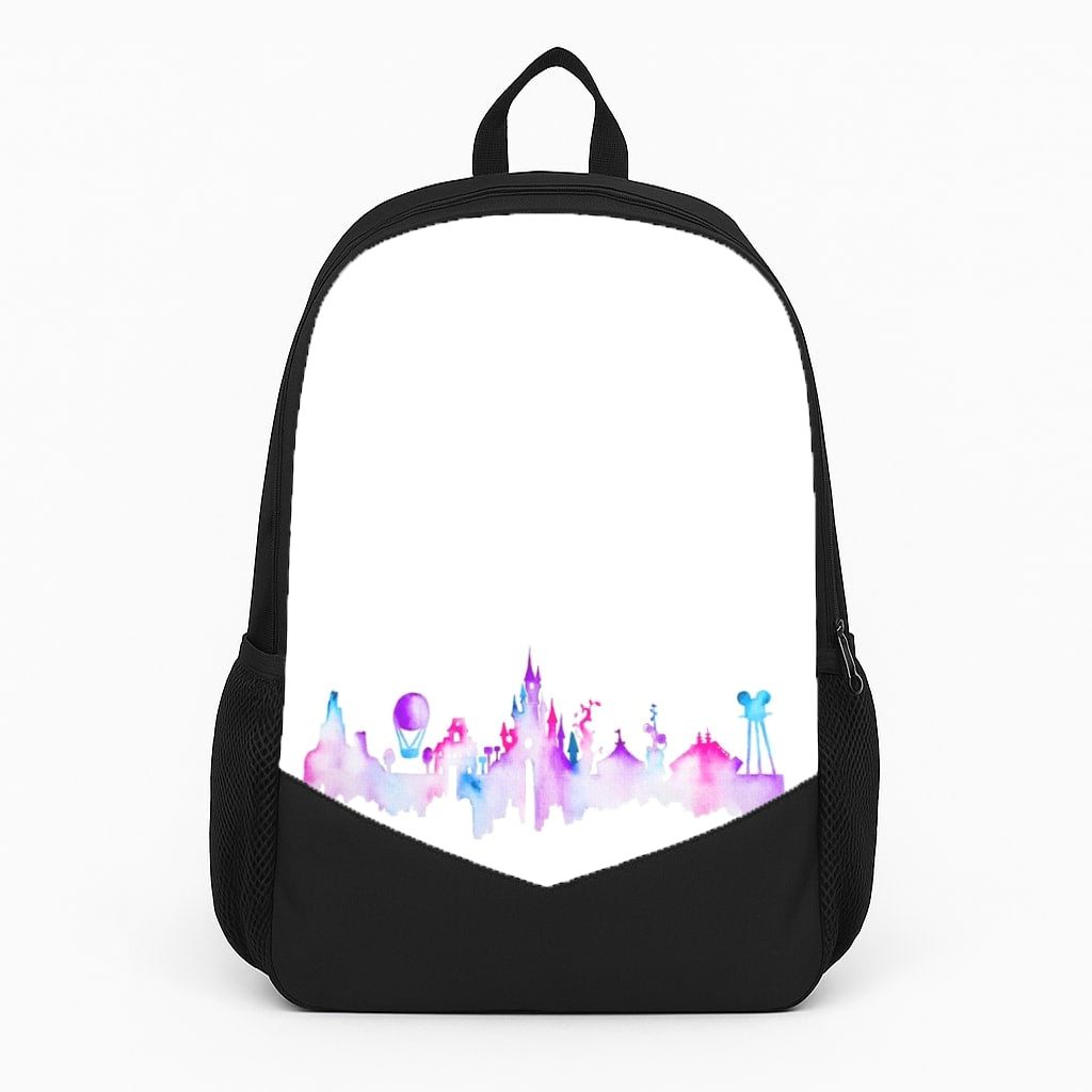 Watercolour Fairytaleland Paris Backpack