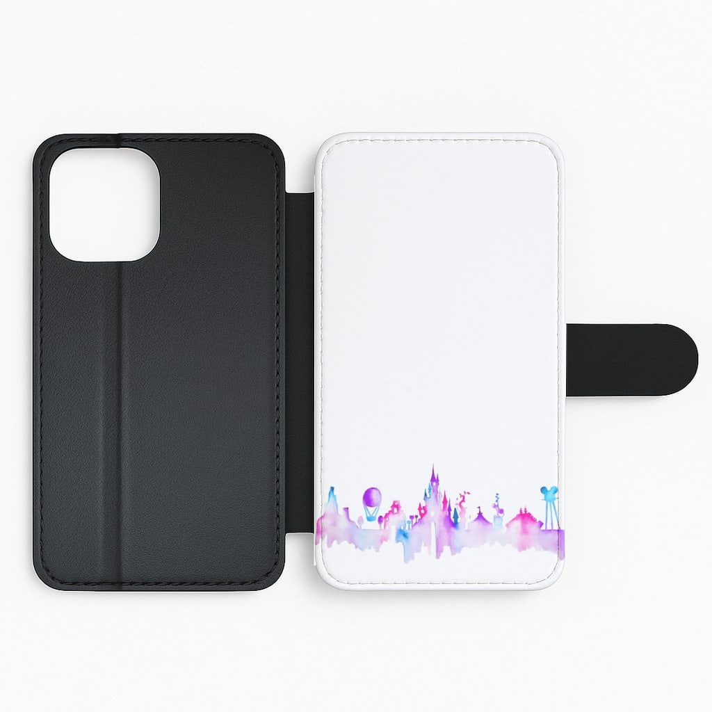 Watercolour Fairytaleland Paris Flip Phone Case