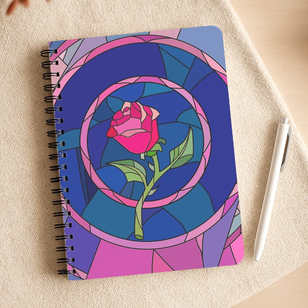 Glass Rose - Beauty Notepad