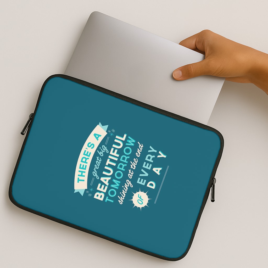 There's A Great Big Beautiful Tomorrow MacBook Case
