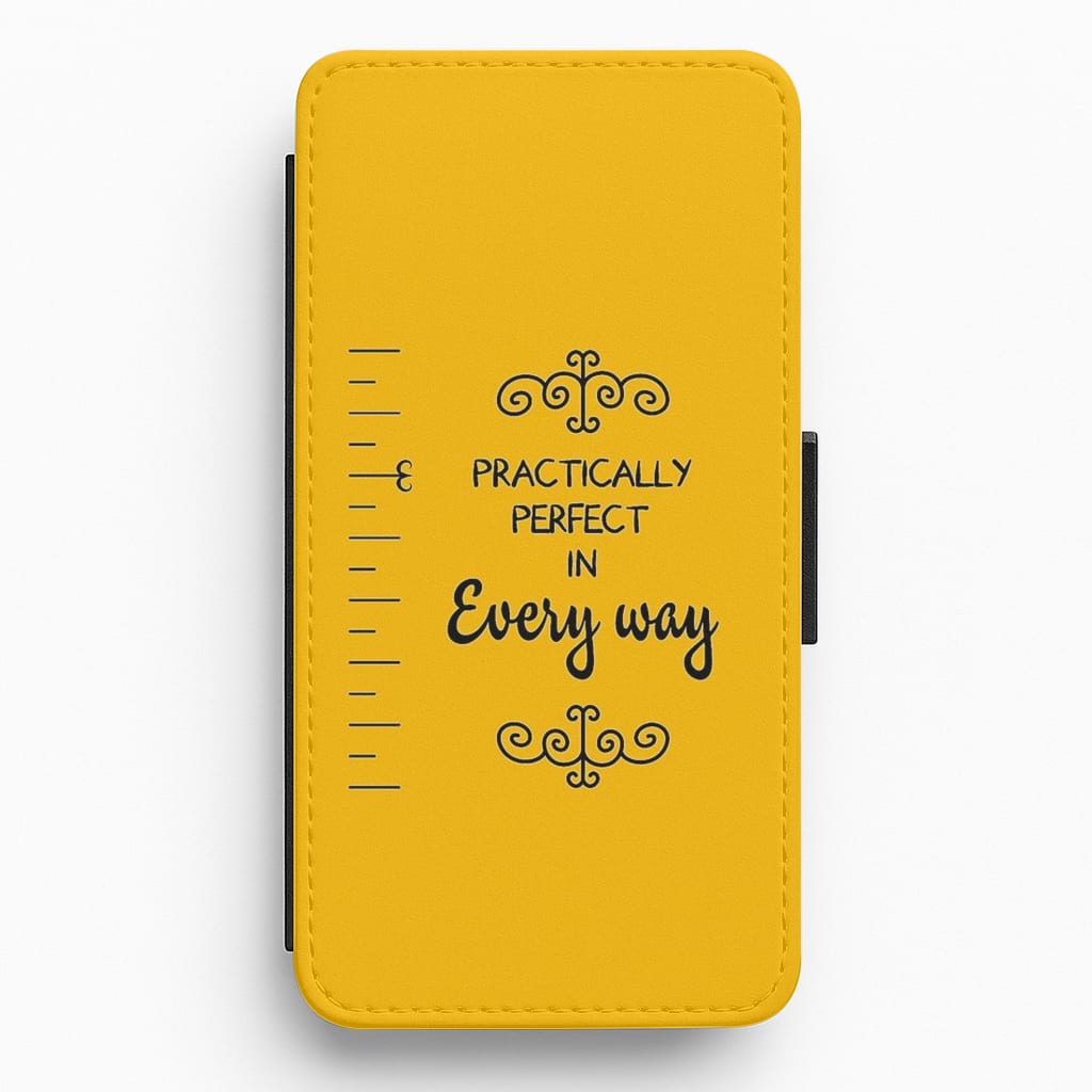 Practically Perfect - Poppins Flip Wallet Phone Case