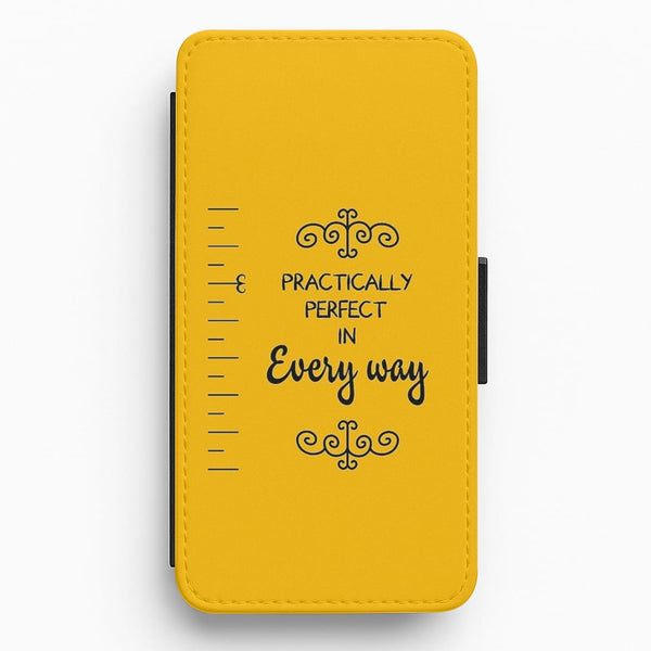 Practically Perfect - Poppins Flip Wallet Phone Case
