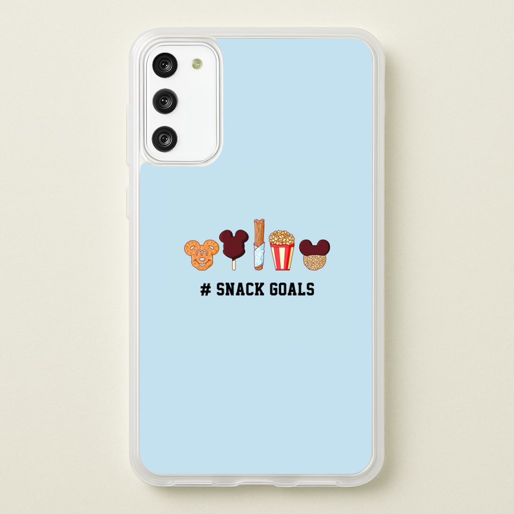 Snack Goals - Disney Phone Case for Galaxy S20