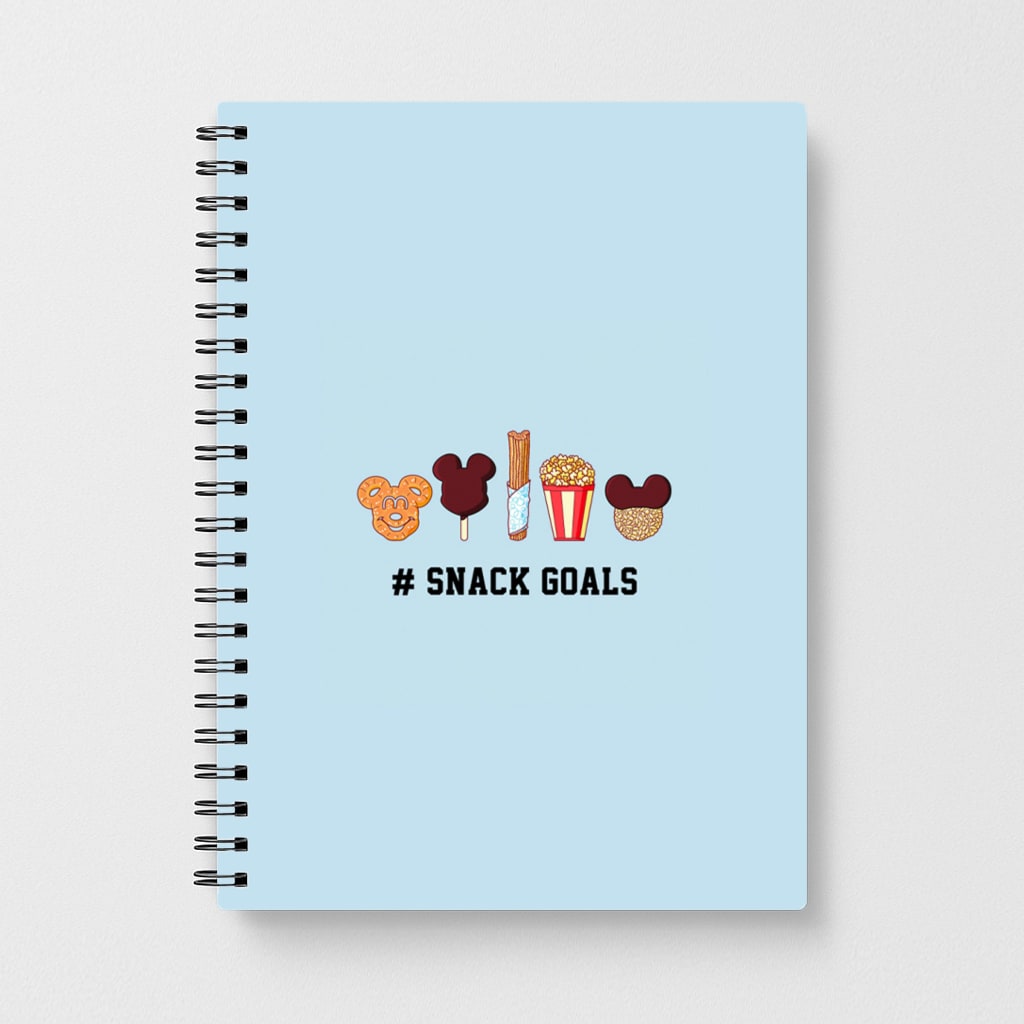 Snack Goals Notebook