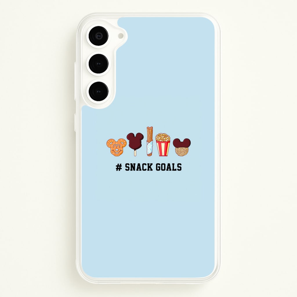 Snack Goals - Disney Phone Case for Galaxy S23
