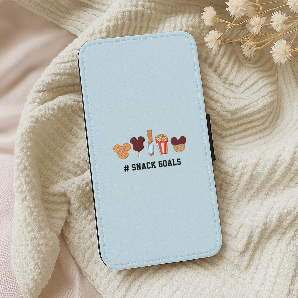 Snack Goals Wallet Phone Case