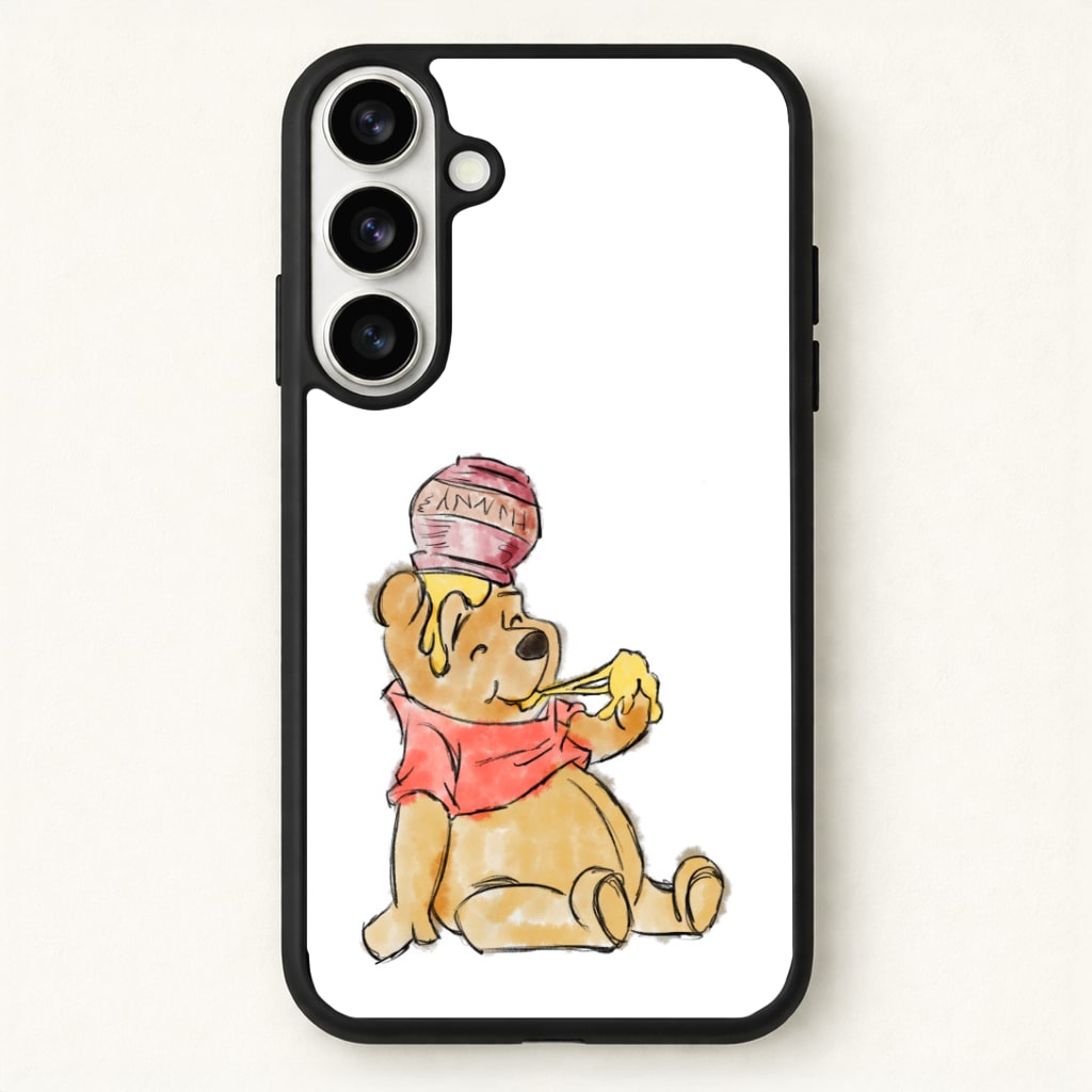 Winnie Sketch Phone Case for Galaxy S26