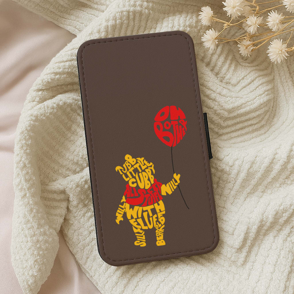 Winnie In Words Wallet Phone Case