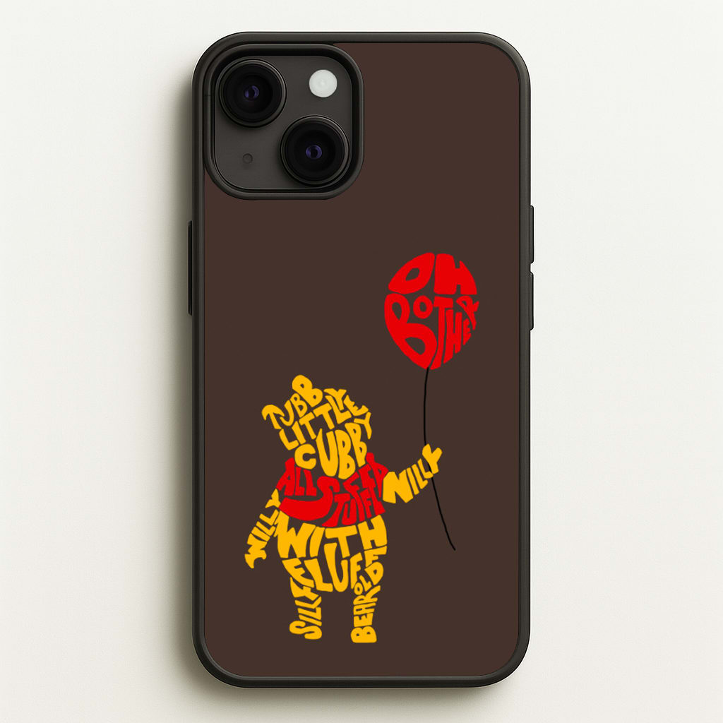 Winnie In Words - Disney Phone Case for iPhone 13