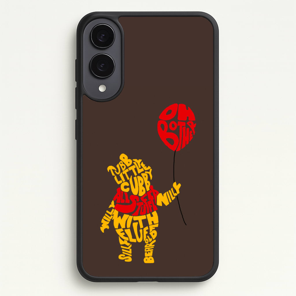 Winnie In Words - Disney Phone Case for Galaxy S25 Edge