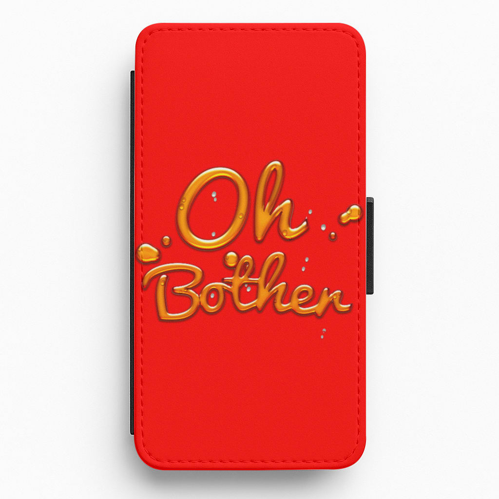 Oh Bother - Winnie The Pooh Disney Flip / Wallet Phone Case