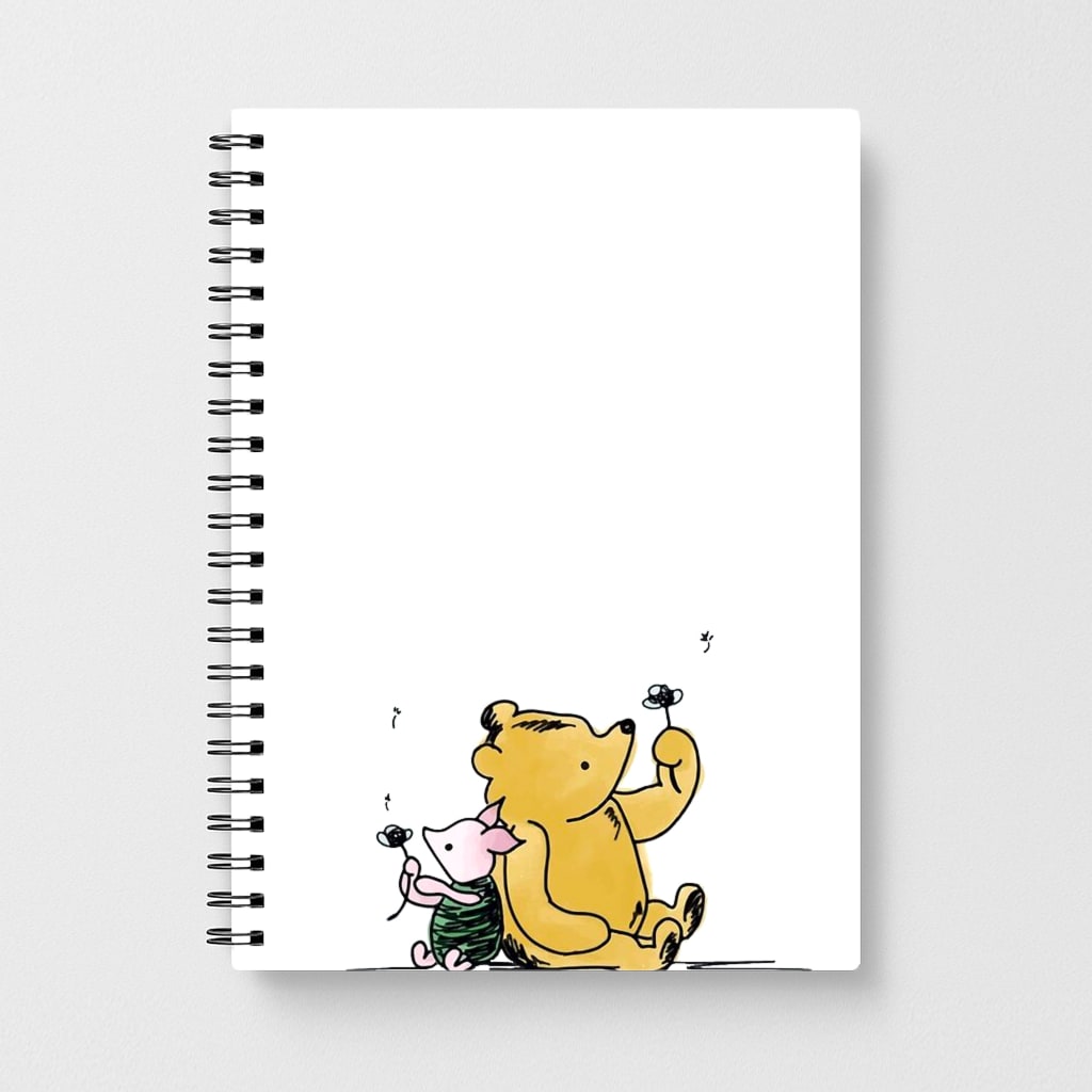 Winnie The Pooh & Piglet - Disney Notebook