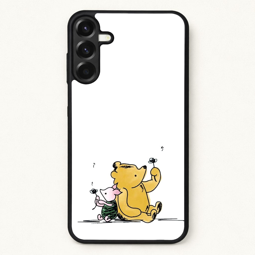 Winnie & Pig Phone Case for Galaxy A17