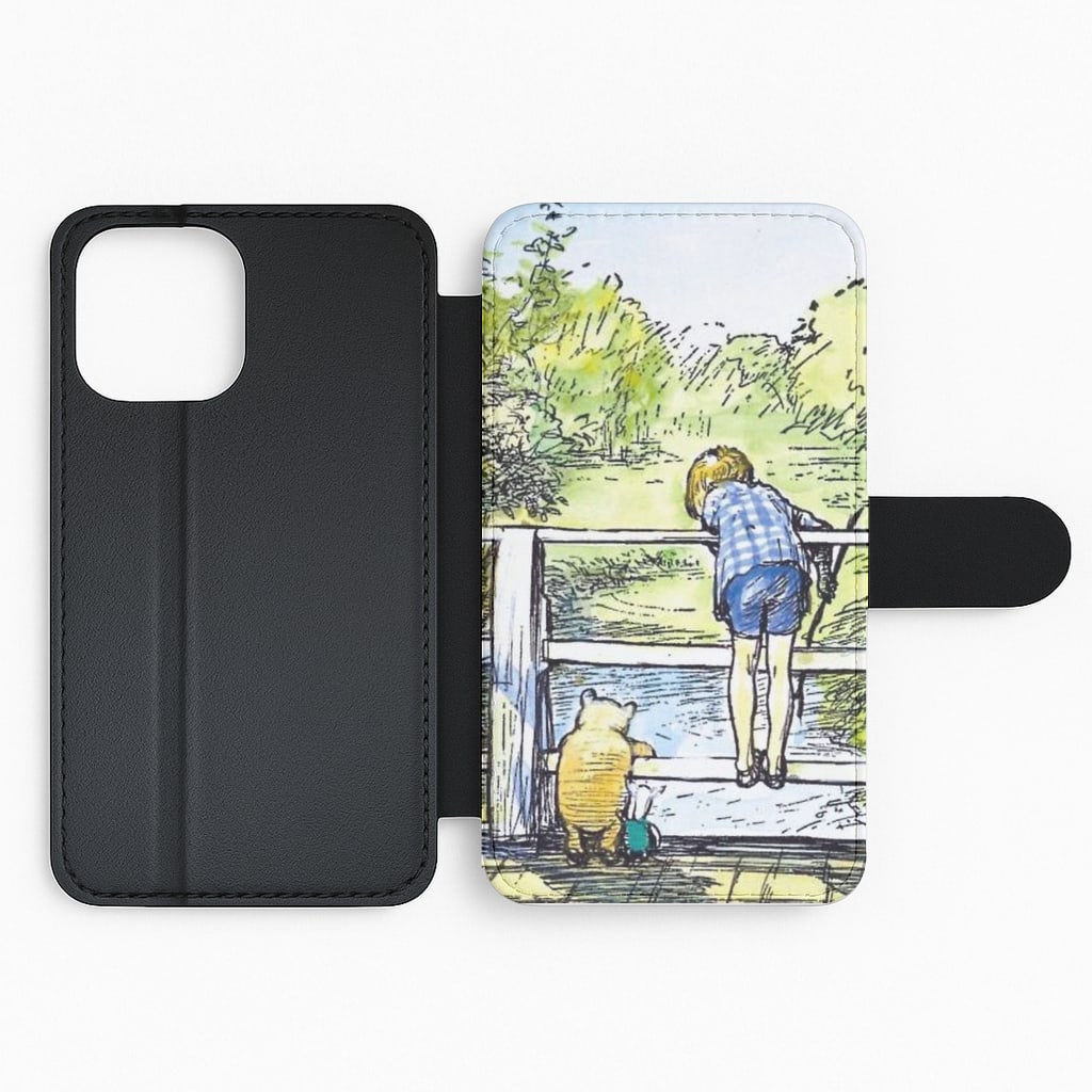 Winnie & Christopher Robin Flip Phone Case