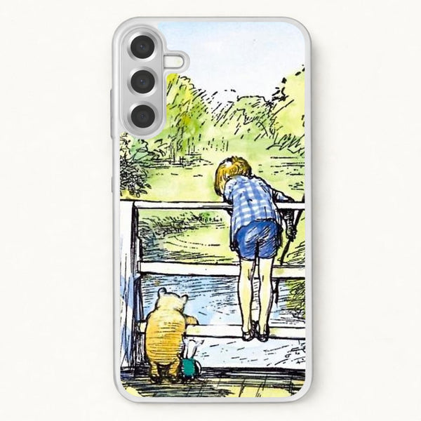 Winnie & Christopher Robin Phone Case for Galaxy A57