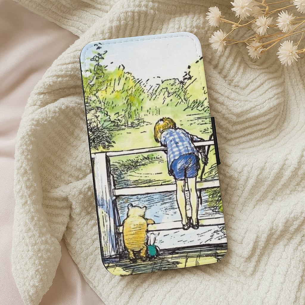 Winnie & Christopher Robin Wallet Phone Case