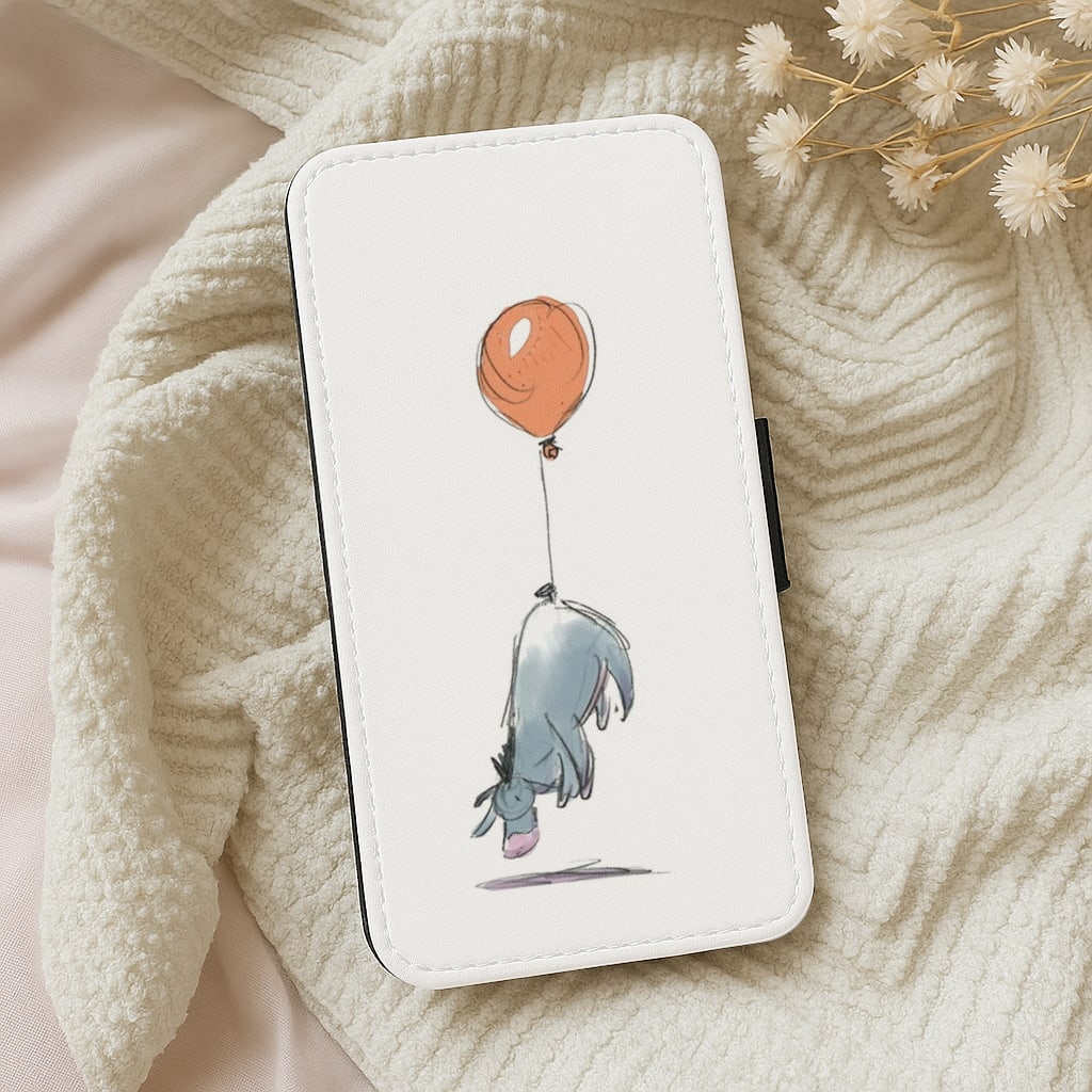 Donkey And His Balloon Wallet Phone Case