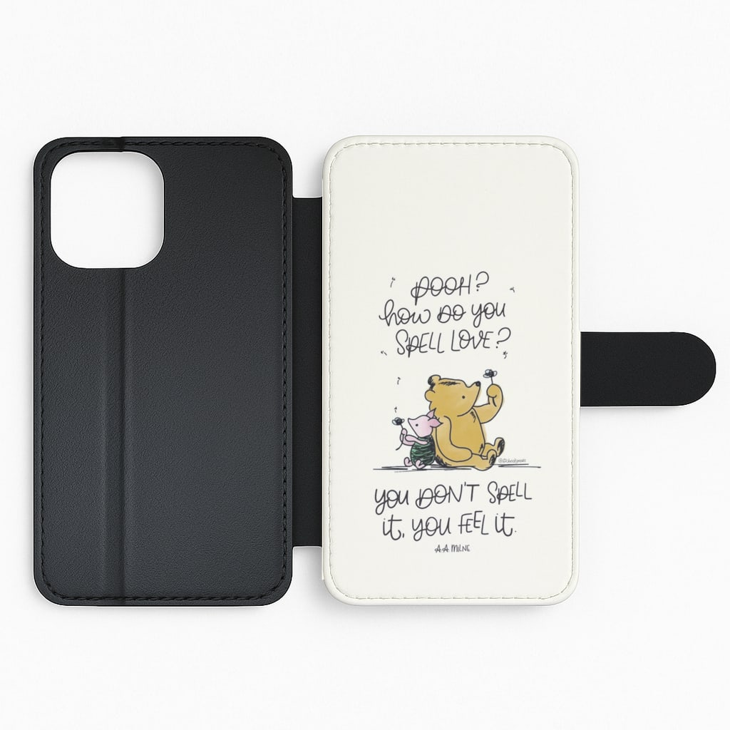 A Tale Of Love - Winnie Flip Phone Case