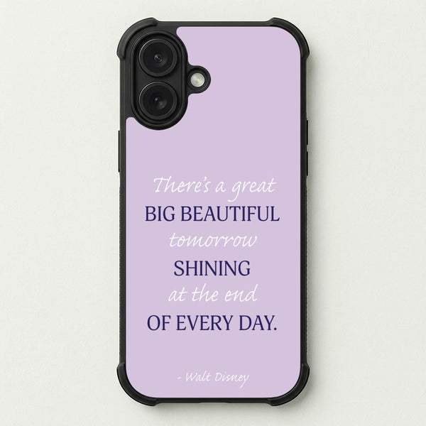 Great Big Beautiful Tomorrow Phone Case — Bumper case