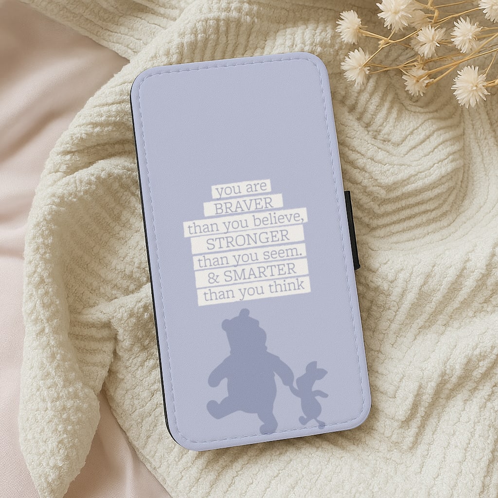 Braver, Stronger, Smarter Wallet Phone Case