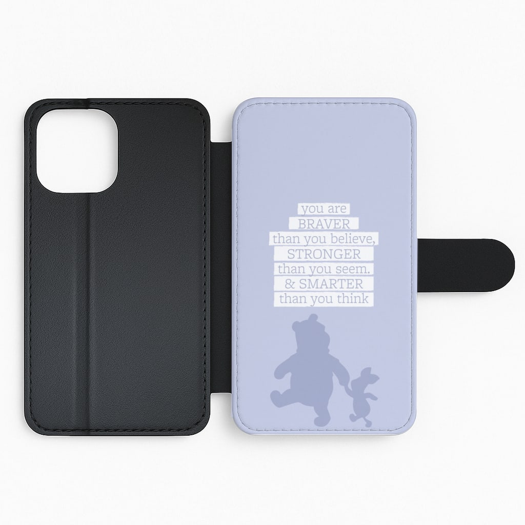 Braver, Stronger, Smarter Flip Phone Case