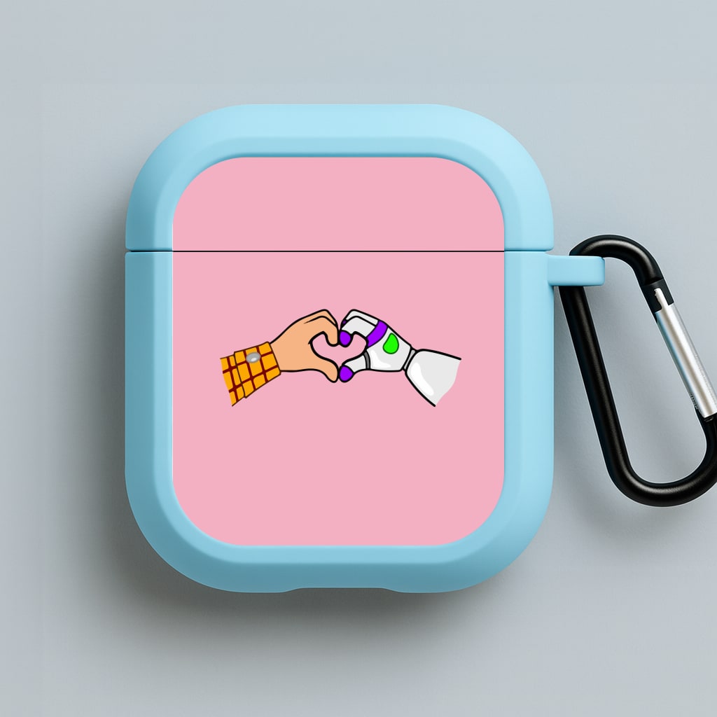 Woody And Buzz Love Blue AirPods Case
