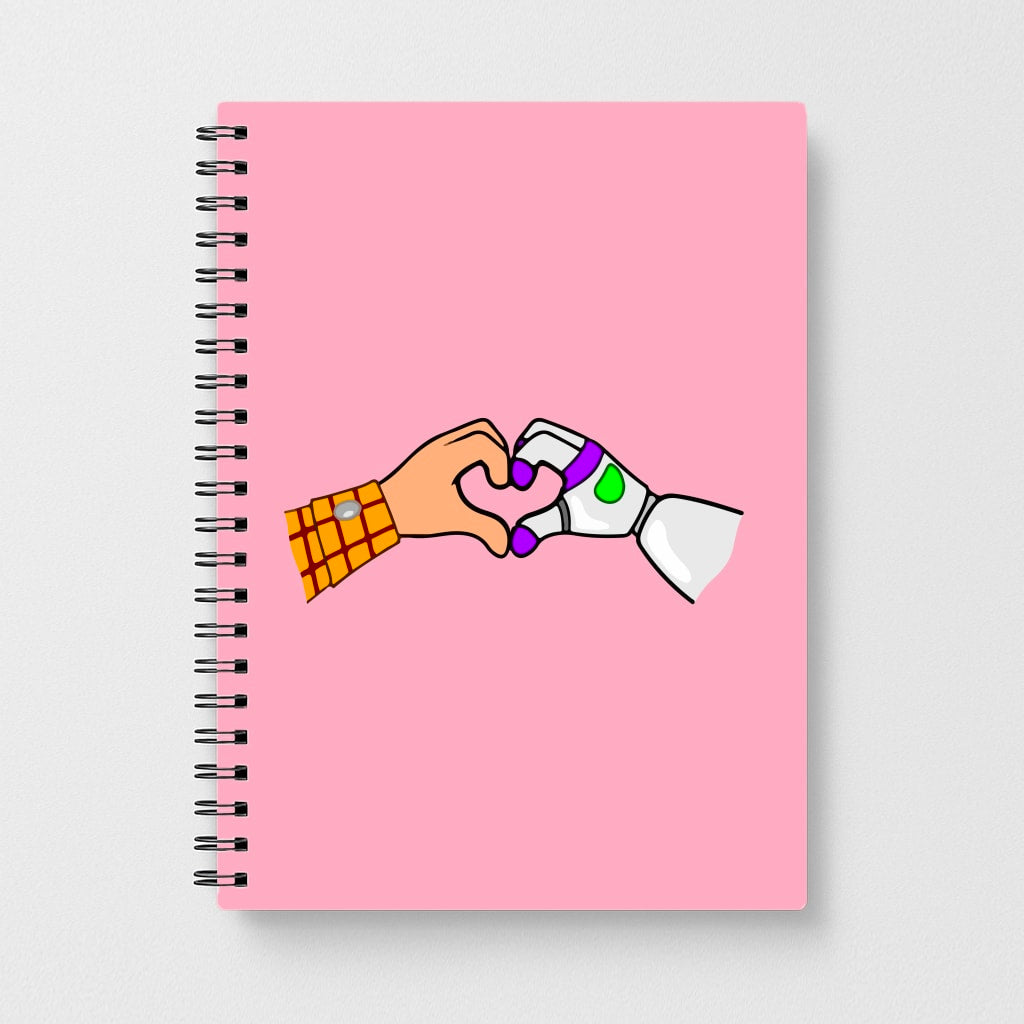 Woody And Buzz Love - Disney Notebook
