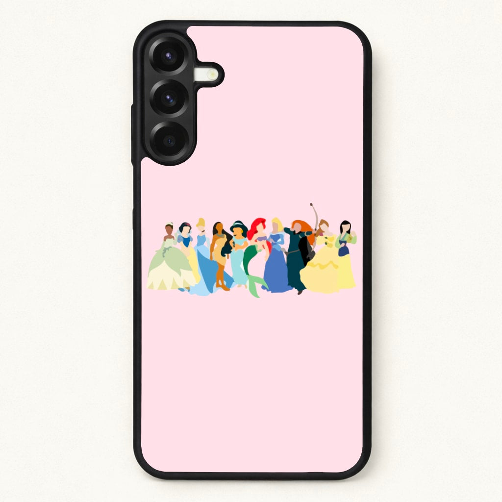 Fairytale Princesses Cast Phone Case for Galaxy A37