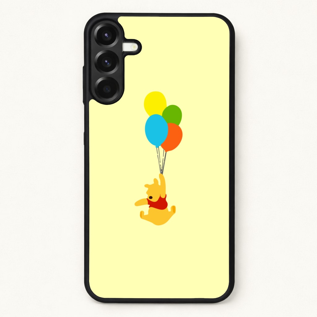 Pooh On Balloons Phone Case for Galaxy A17