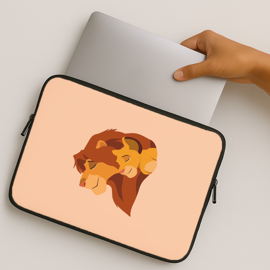 King Lion And Cub MacBook Case