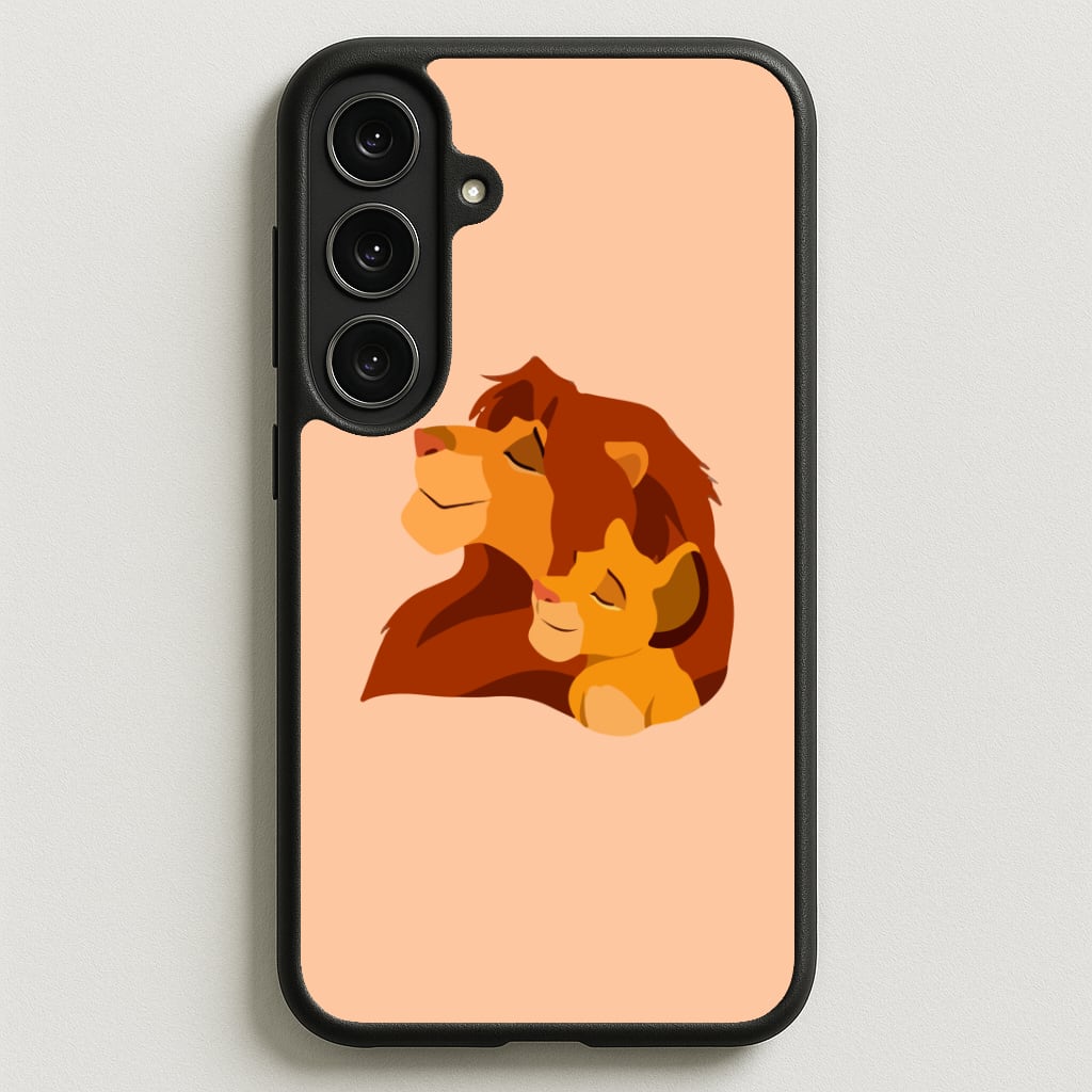 King Lion And Cub Phone Case for Galaxy S25FE