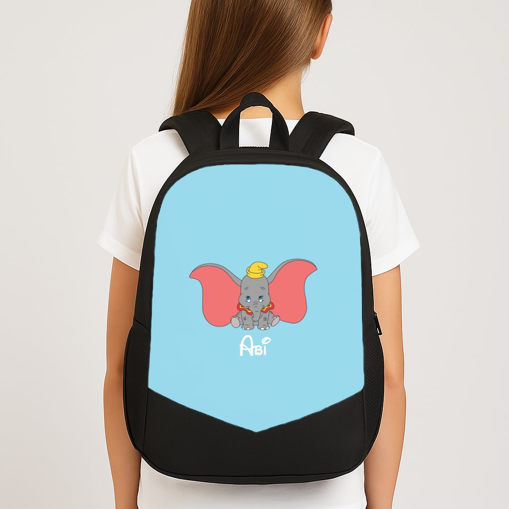 Dumbo - Personalised Fairytale Large School Bag