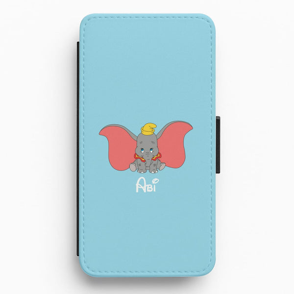 Dumbo - Personalised Fairytale Flip / Wallet Phone Case