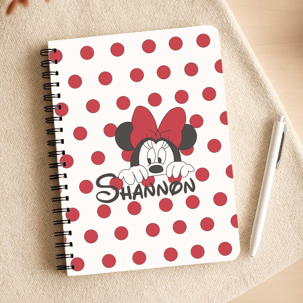 Minnie Mouse - Personalised Fairytale Notepad