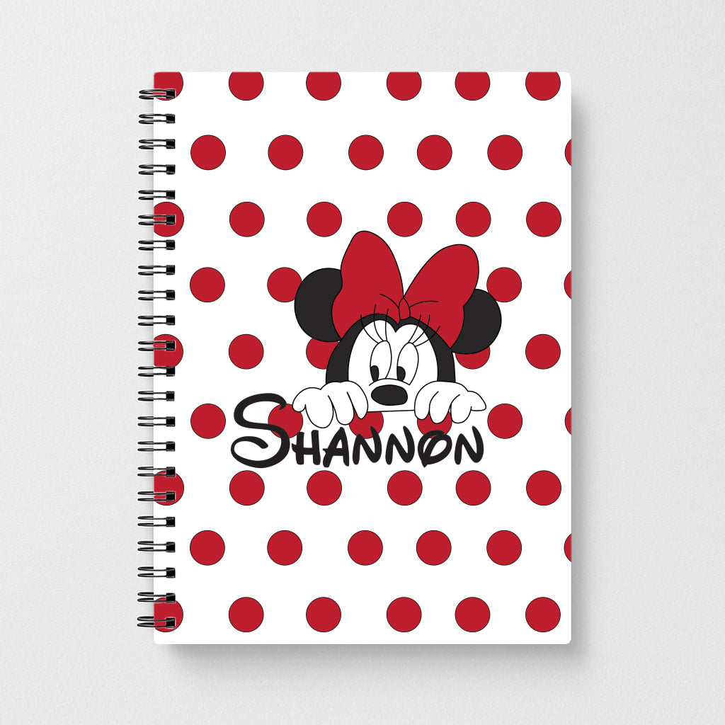 Minnie Mouse - Personalised Fairytale Notebook