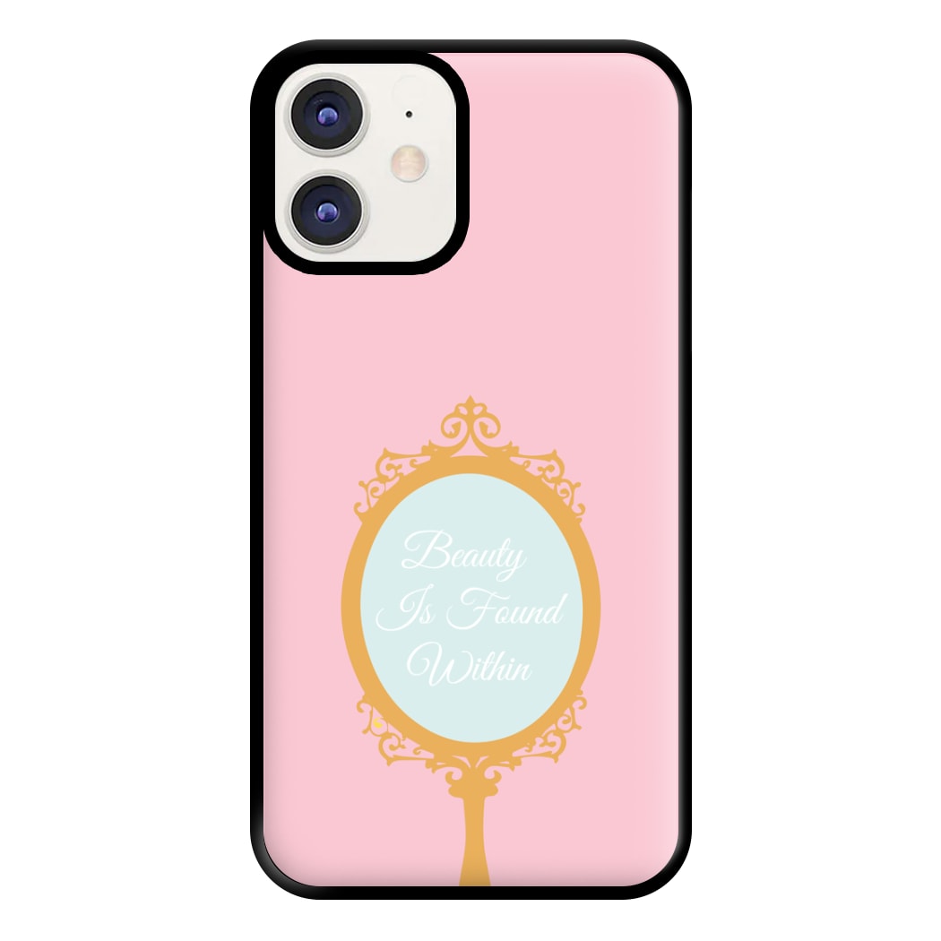 Beauty Is Found Within Mirror Phone Case for iPhone 12 / 12 Pro