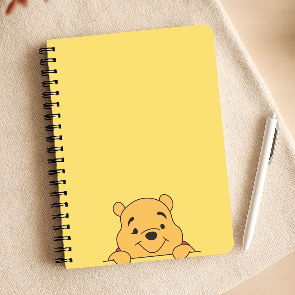 Cute Bear Leaning Notepad