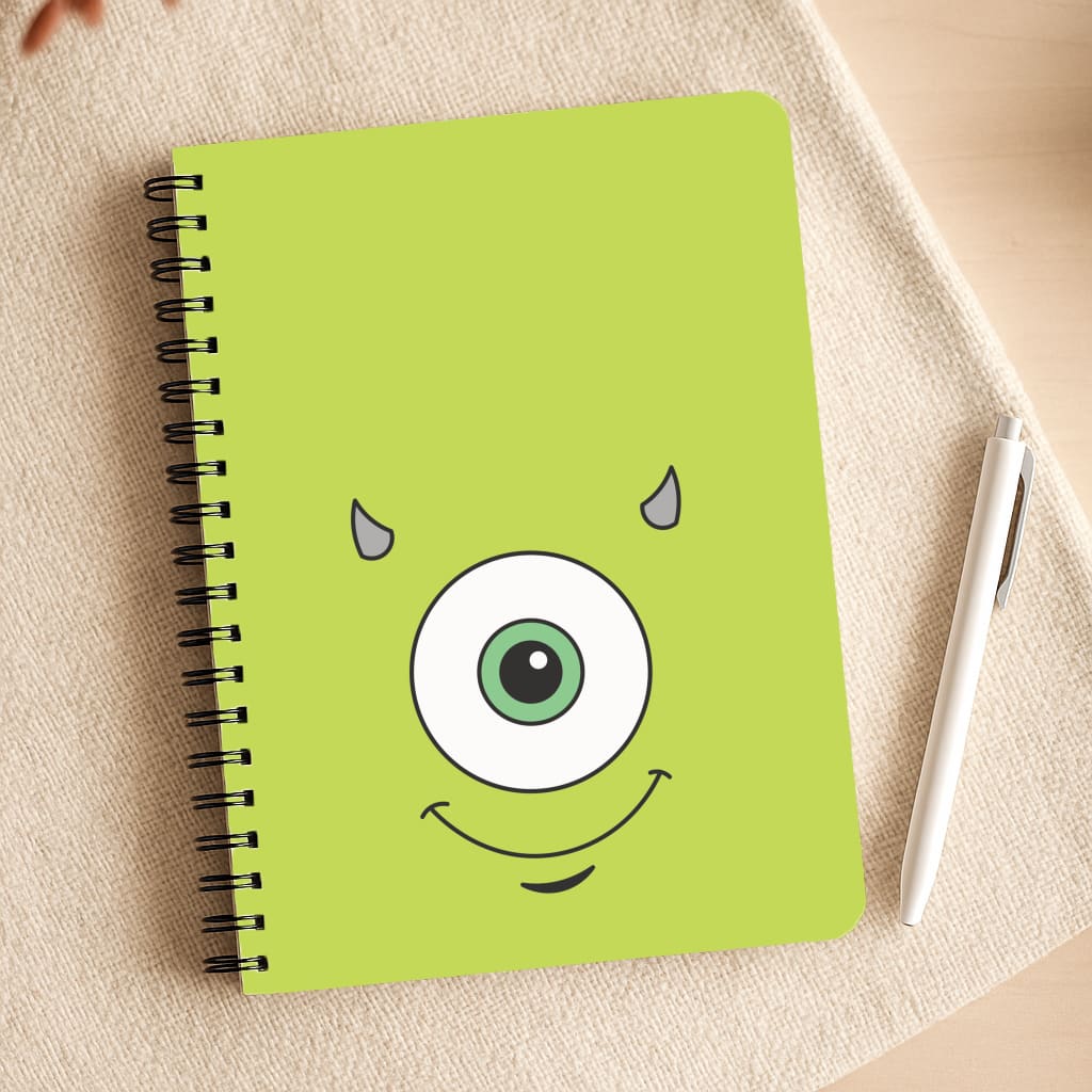 Green Monster Face Notepad